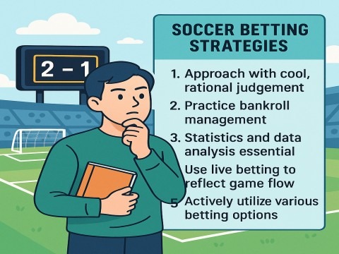 감정 대신 데이터로 승부하는 스마트 축구 배팅 방법