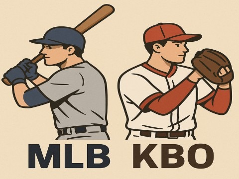 메이저리그와 KBO 비교 운영 선수 스타일까지 완벽 분석