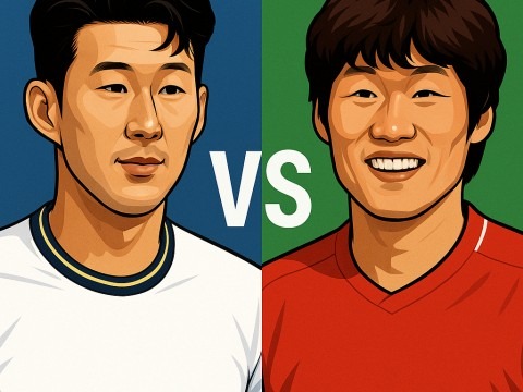 세대가 다른 두 슈퍼스타 손흥민과 박지성이 만든 한국 축구의 길