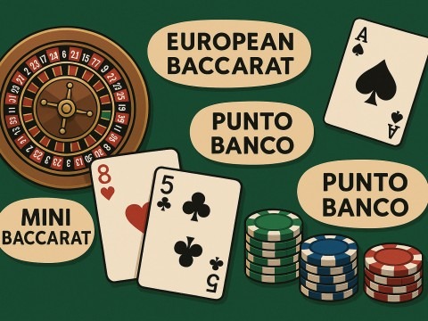 푼토 방코부터 케미네 드 페르까지 바카라 변형 총정리